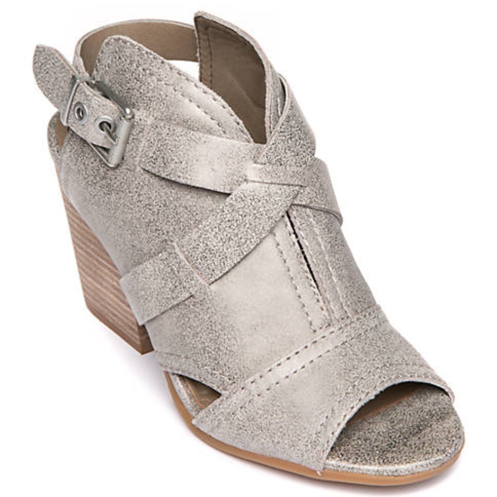 Lucca Lane Analise Stacked Heel Sandal